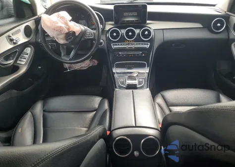 2015 Mercedes-Benz C 300 4Matic from USA, damaged, VIN 55SWF4KB8FU089940